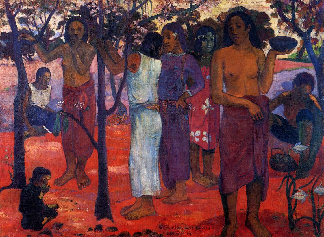 Delightful Day - Paul Gauguin Painting